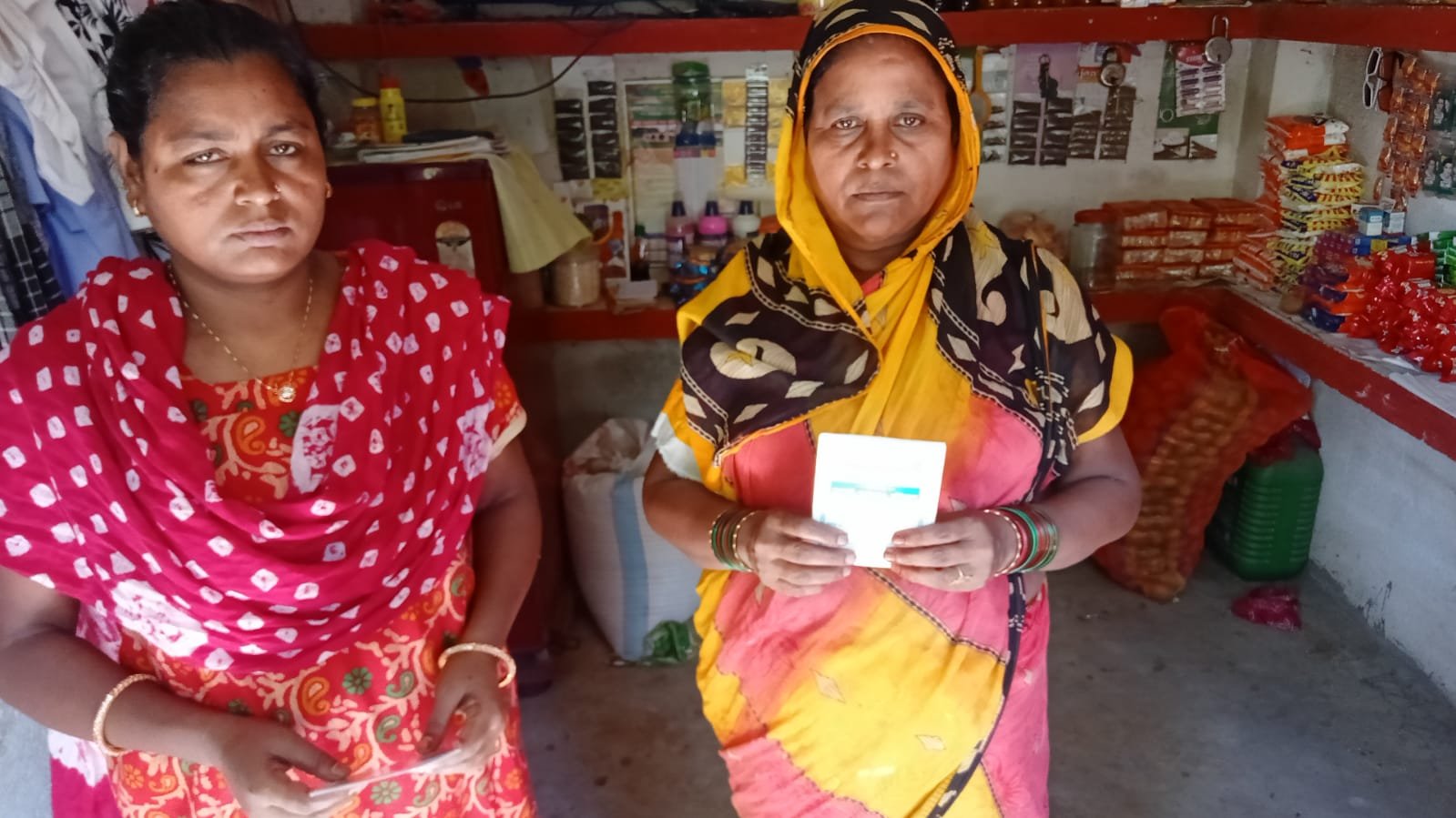 Women's self-help group meeting