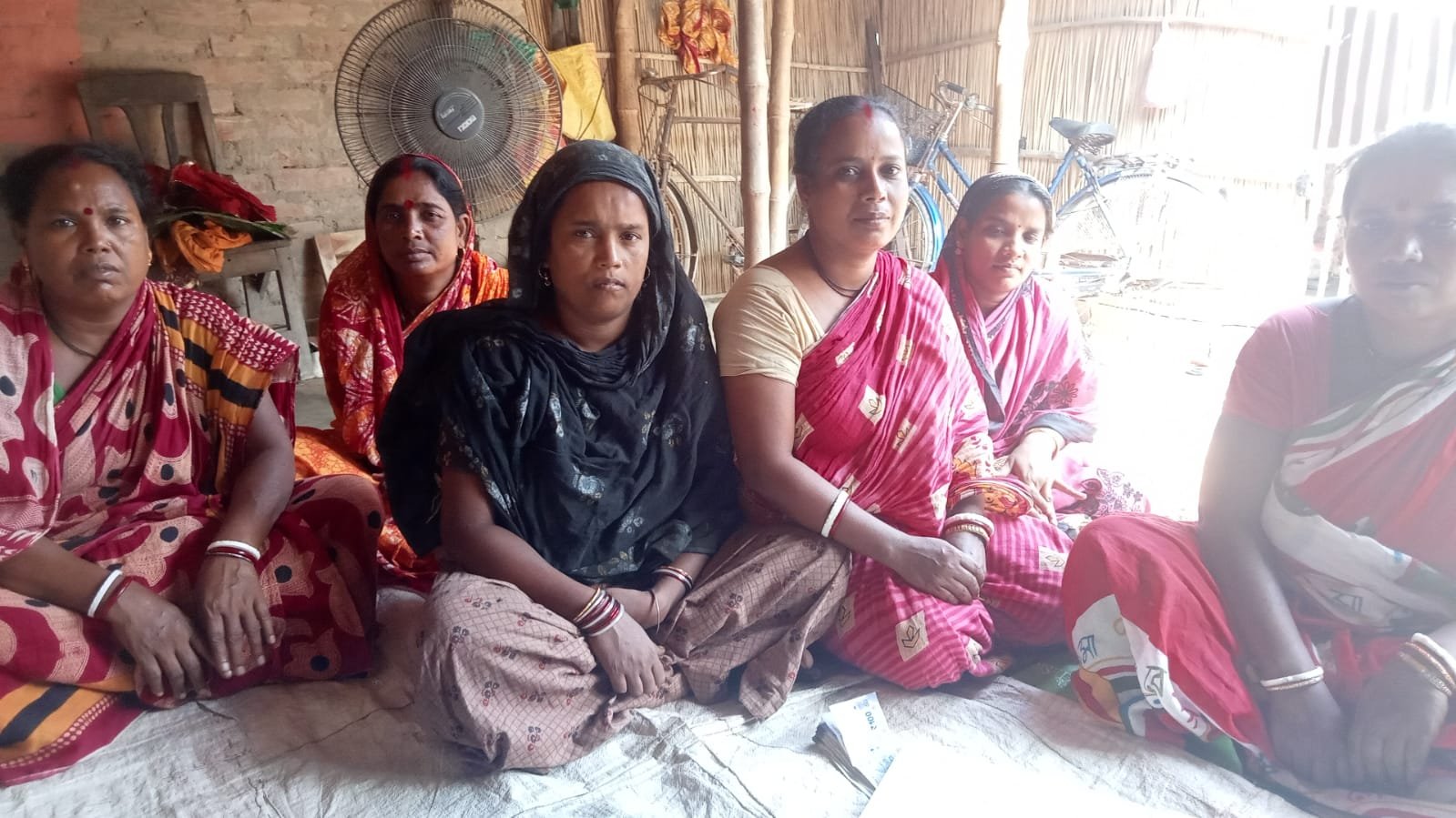Women's self-help group meeting